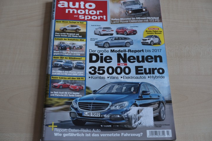 Deckblatt Auto Motor und Sport (07/2014)